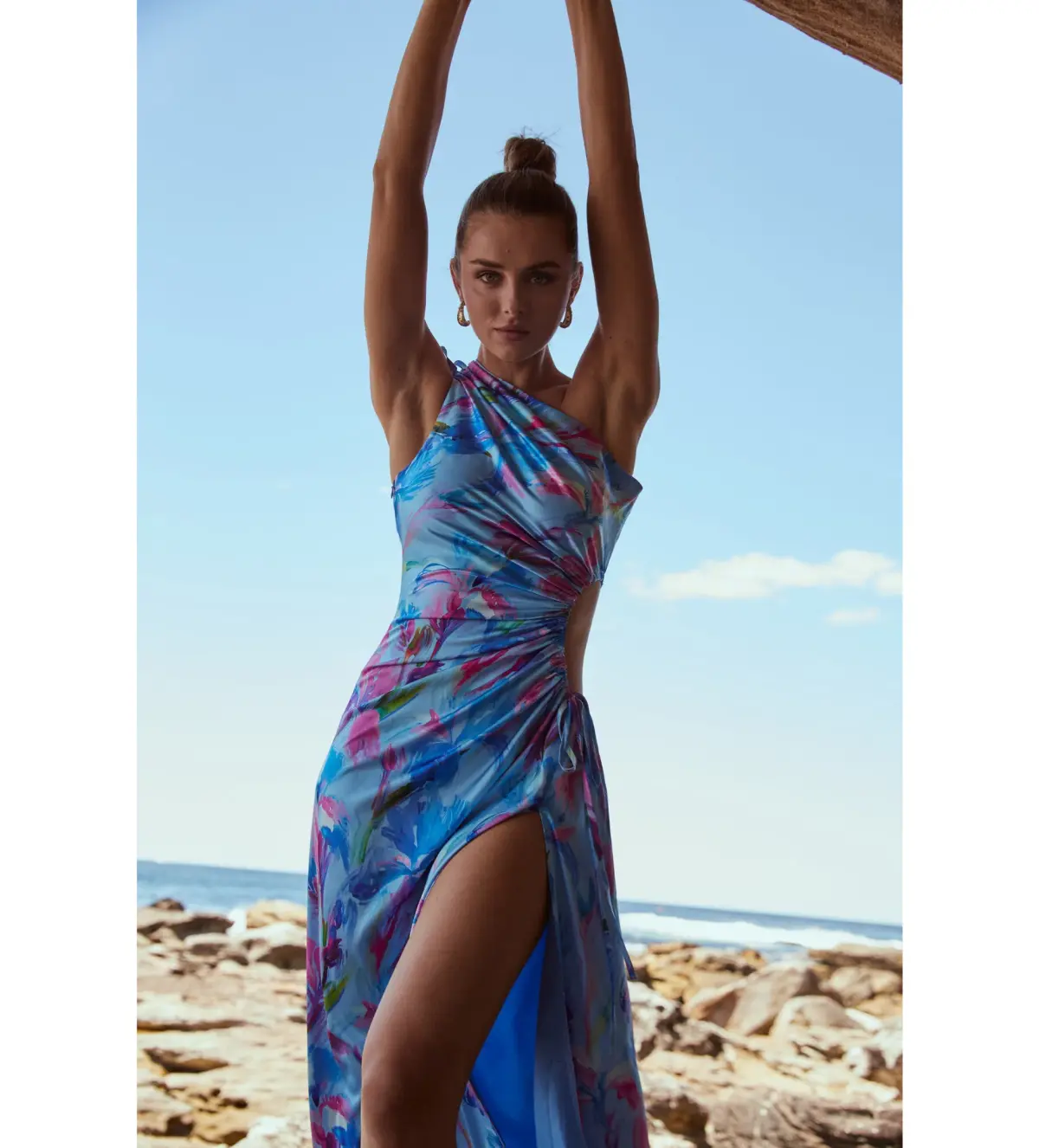 Sonya Moda Nour Zuri Dress Print Size 14 - Image 2