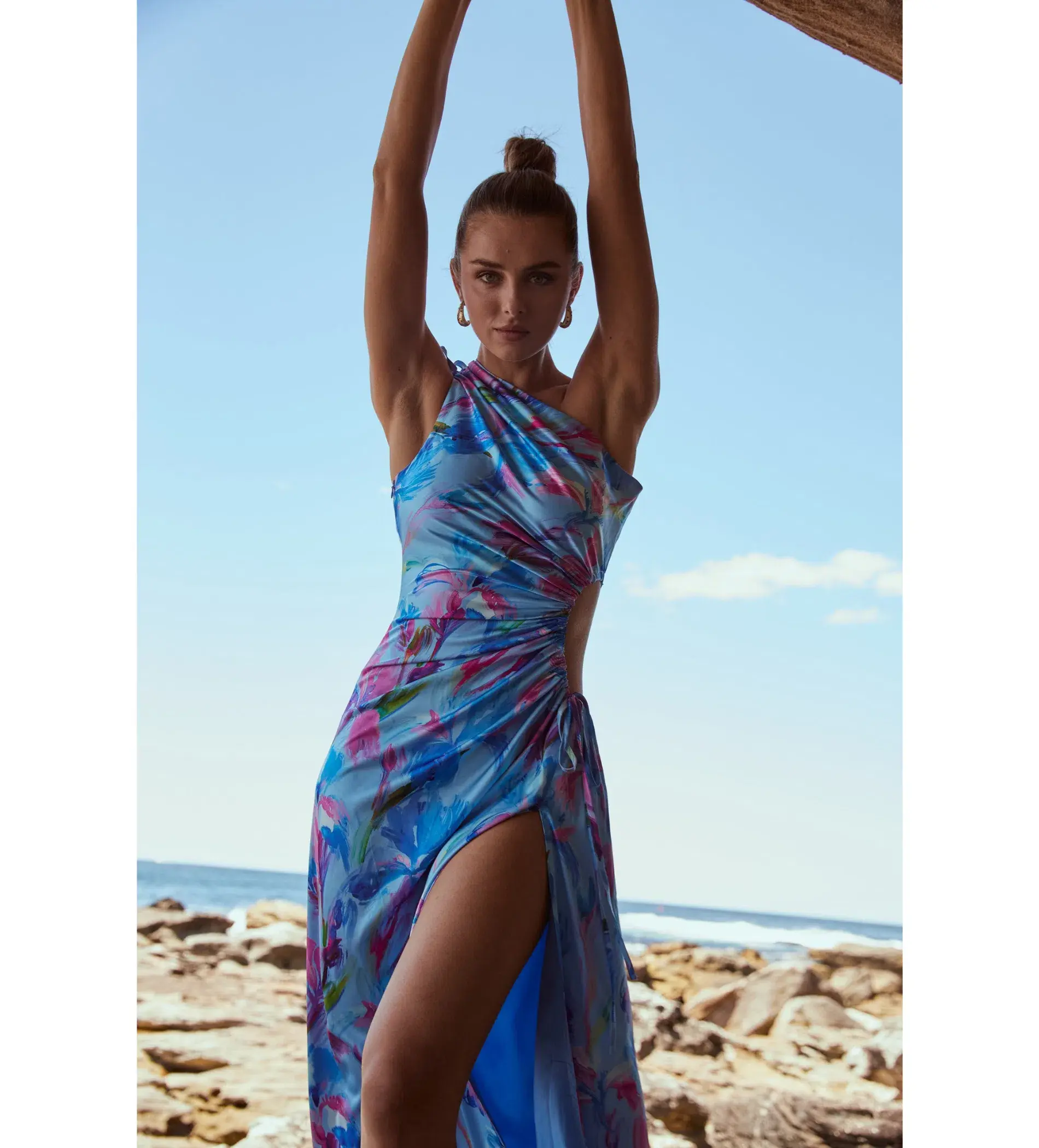 Sonya Moda Nour Zuri Dress Print Size 14 - Image 2