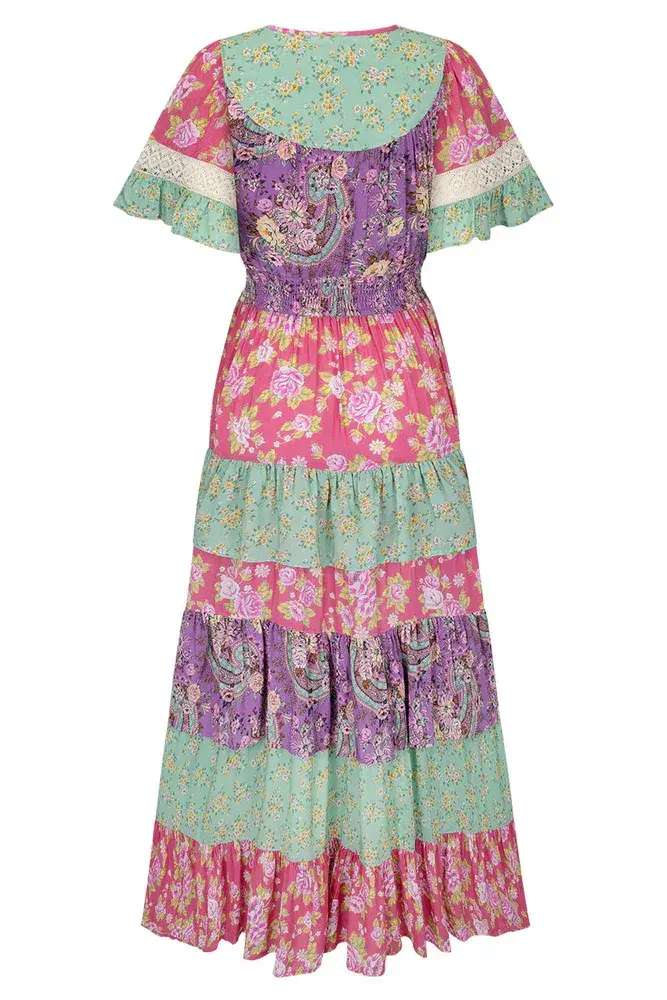 Spell Melody Ra-Ra Gown Multi Size S/Au 8  - Image 3