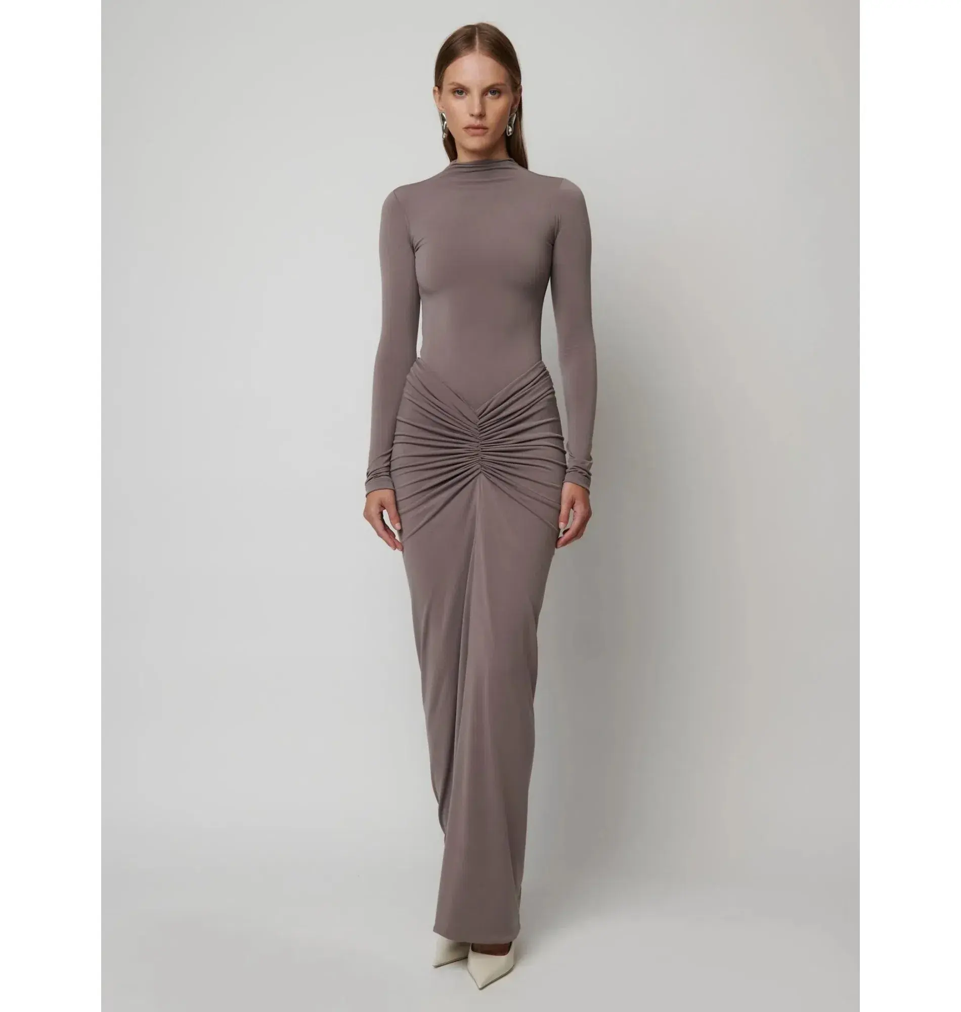 Effie Kats Tia Bodysuit and Kayson Maxi Skirt Size M  - Image 1
