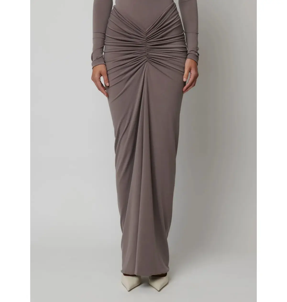 Effie Kats Tia Bodysuit and Kayson Maxi Skirt Size M  - Image 4