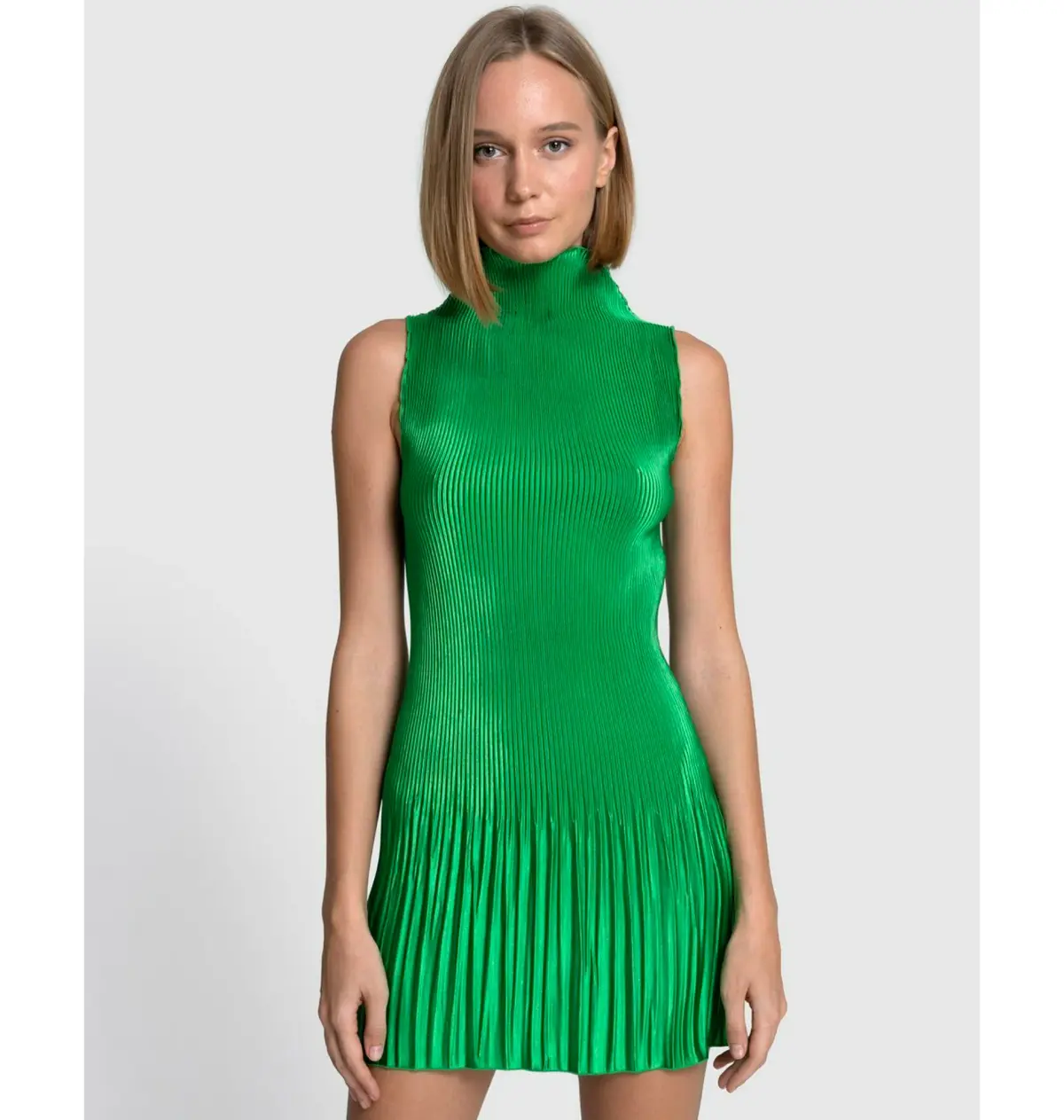 L'Idee Soiree Moss Mini Dress Green Size AU 8 - Image 2