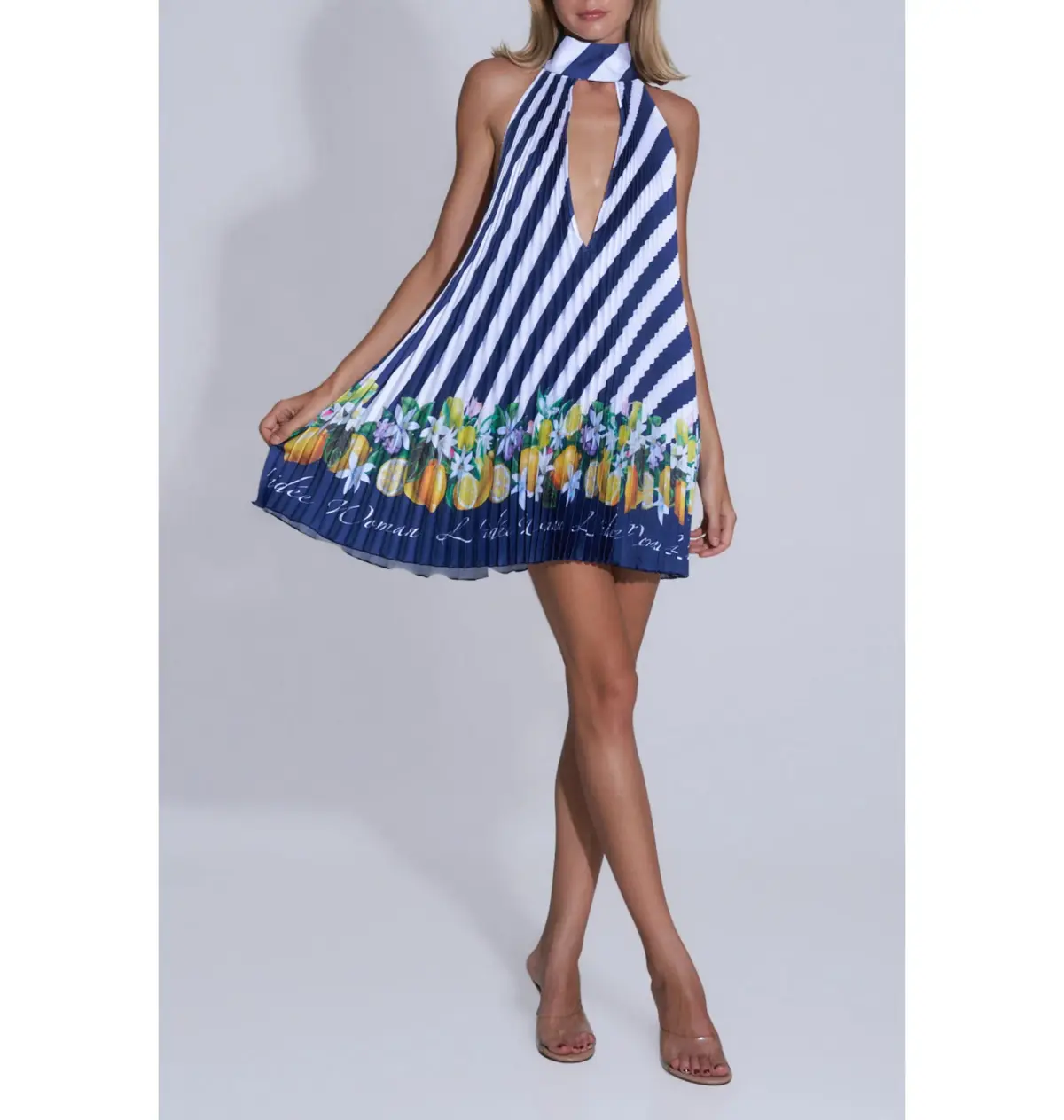 L'idee Opera Mini Dress Nerano Size AU 8 - Image 1
