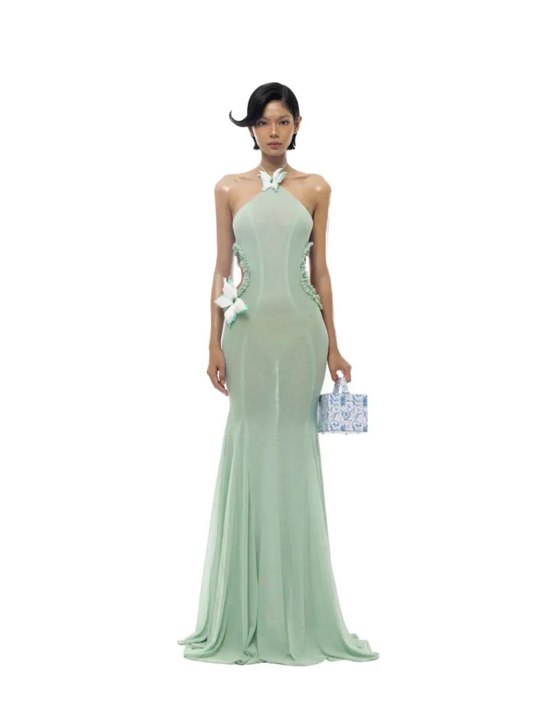 Huelleyrose Darya Dress Green Size S / AU 8 for rent on The Volte - main image