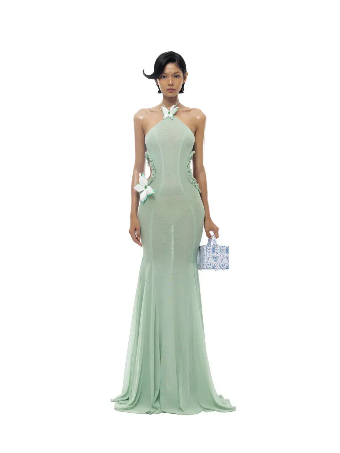Huelleyrose Darya Dress Green Size S / AU 8 - Image 1