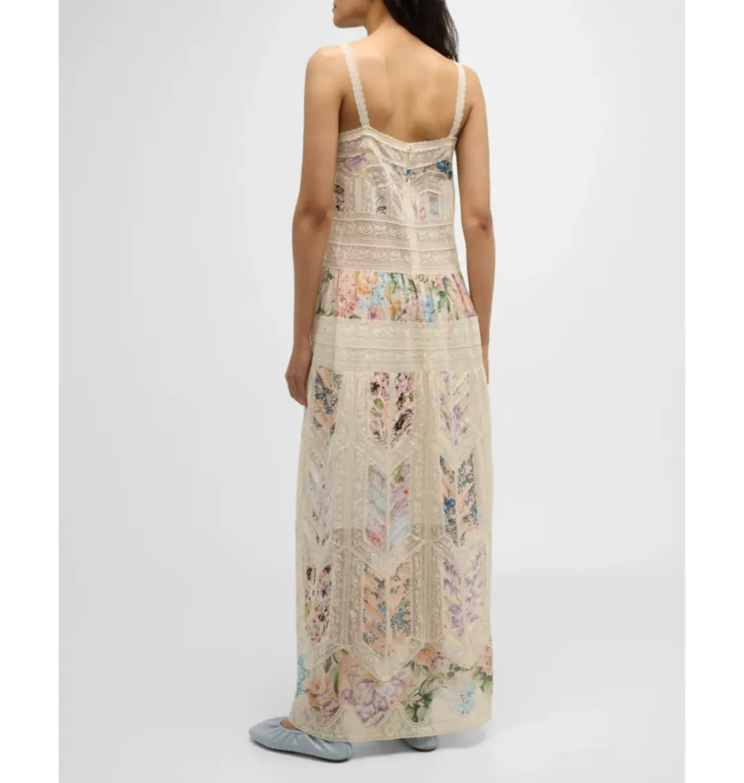 Zimmermann Halliday Slip Dress in Spliced Size 2 / AU 12 for rent on The Volte - main image
