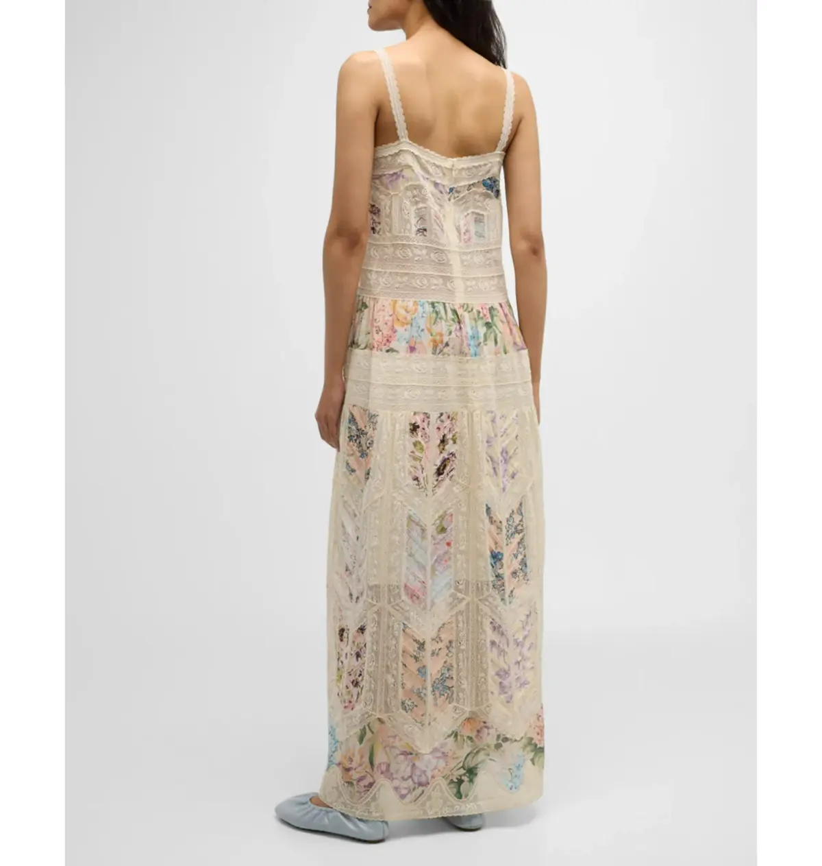 Zimmermann Halliday Slip Dress in Spliced Size 2 / AU 12 - Image 2