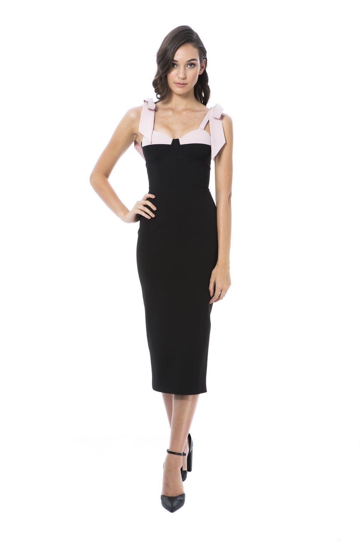 Georgy Collection Chantelle Dress Black Size 8 - Image 1