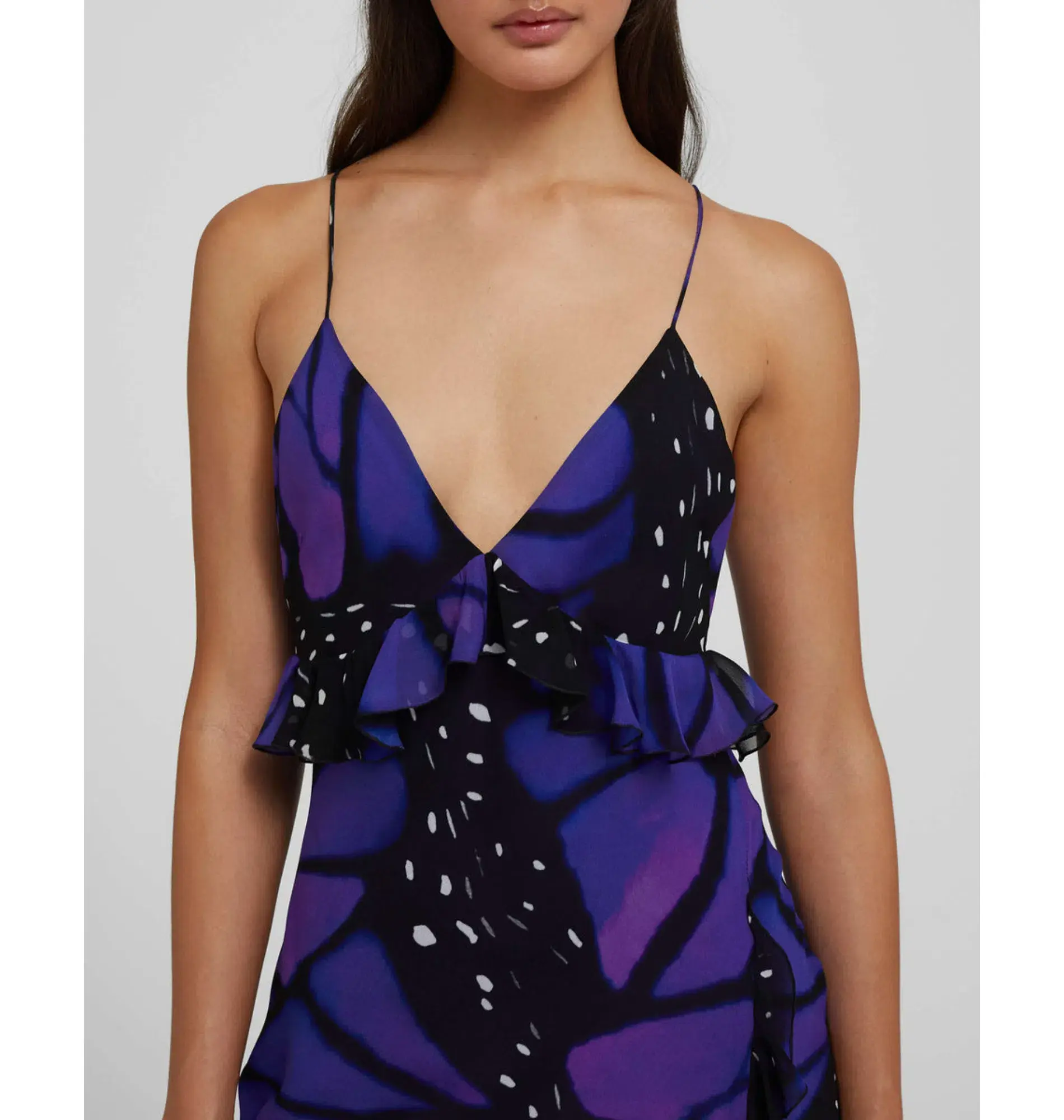 Rat & Boa Beatriz Dress Butterfly Print Size Small / AU 8 - Image 4