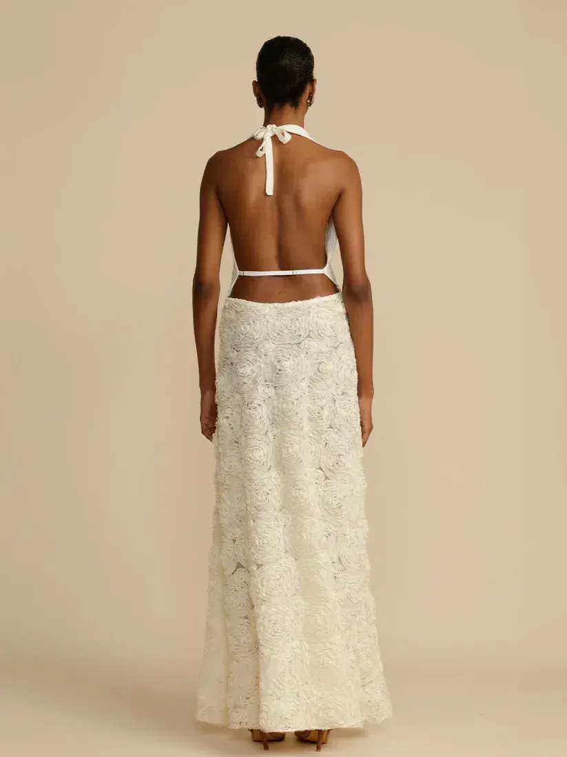 Arcina Ori Adriana Dress White Size AU 8 - Image 3