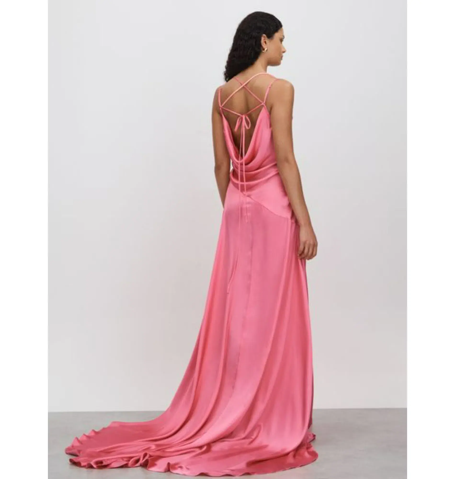 Leo Lin Melodie Gown Watermelon Size AU 16 - Image 3