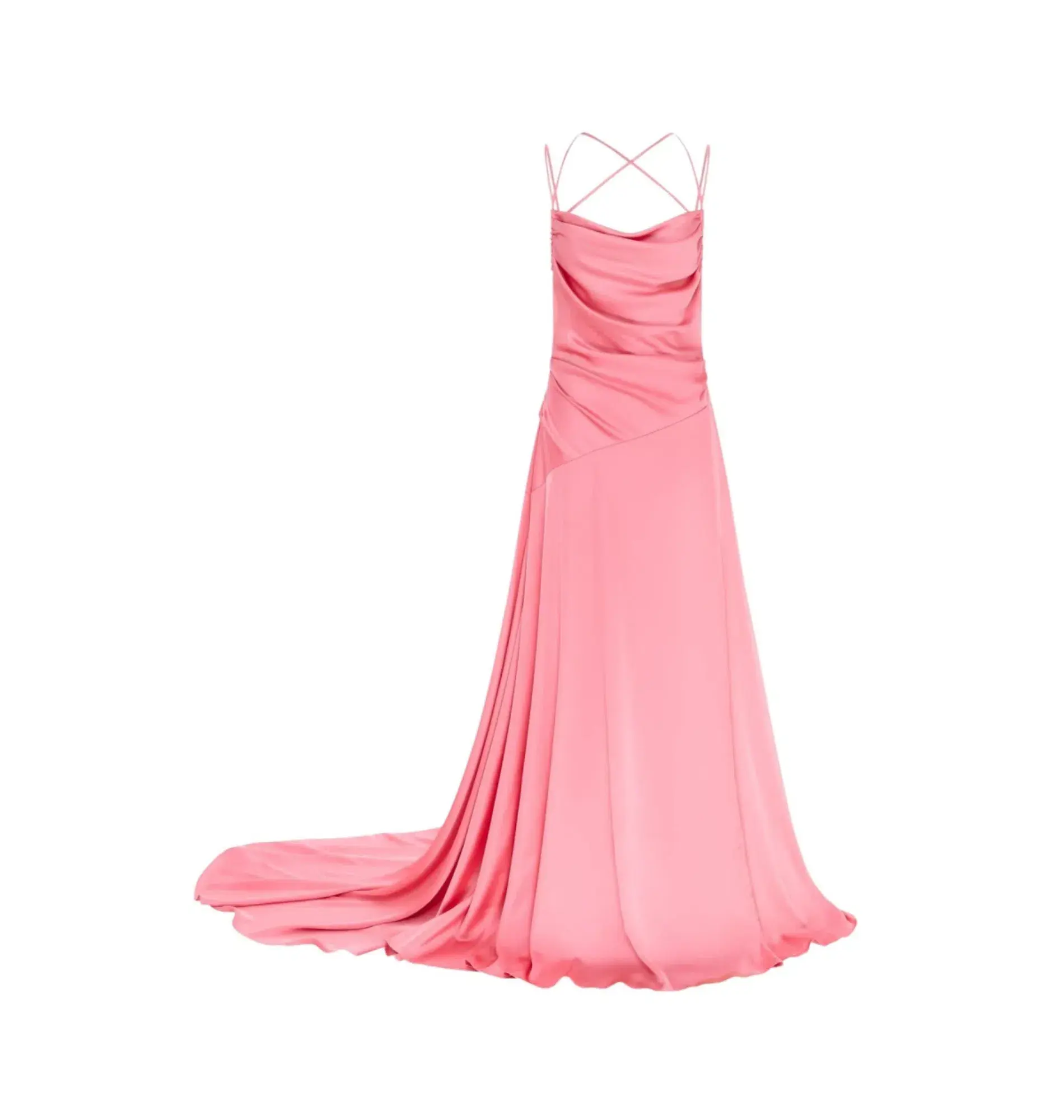 Leo Lin Melodie Gown Watermelon Size AU 16 - Image 4