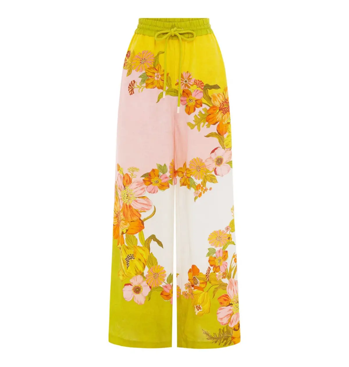 Alemais Silas Shirt  Size AU 10 and Pant  Size AU 12 Set Multi/Floral - Image 5