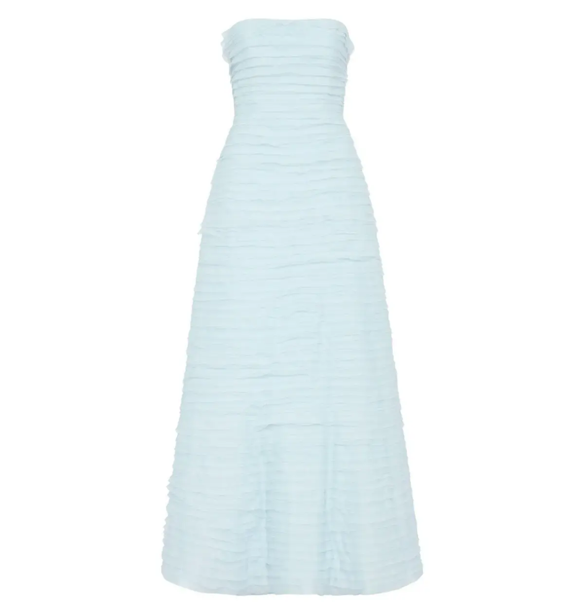 Aje Soundscape Maxi Dress Baby Blue Size AU 8  - Image 4