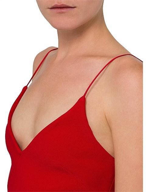 Bec & Bridge Tasha Midi Dress Red Size 8 - Image 2