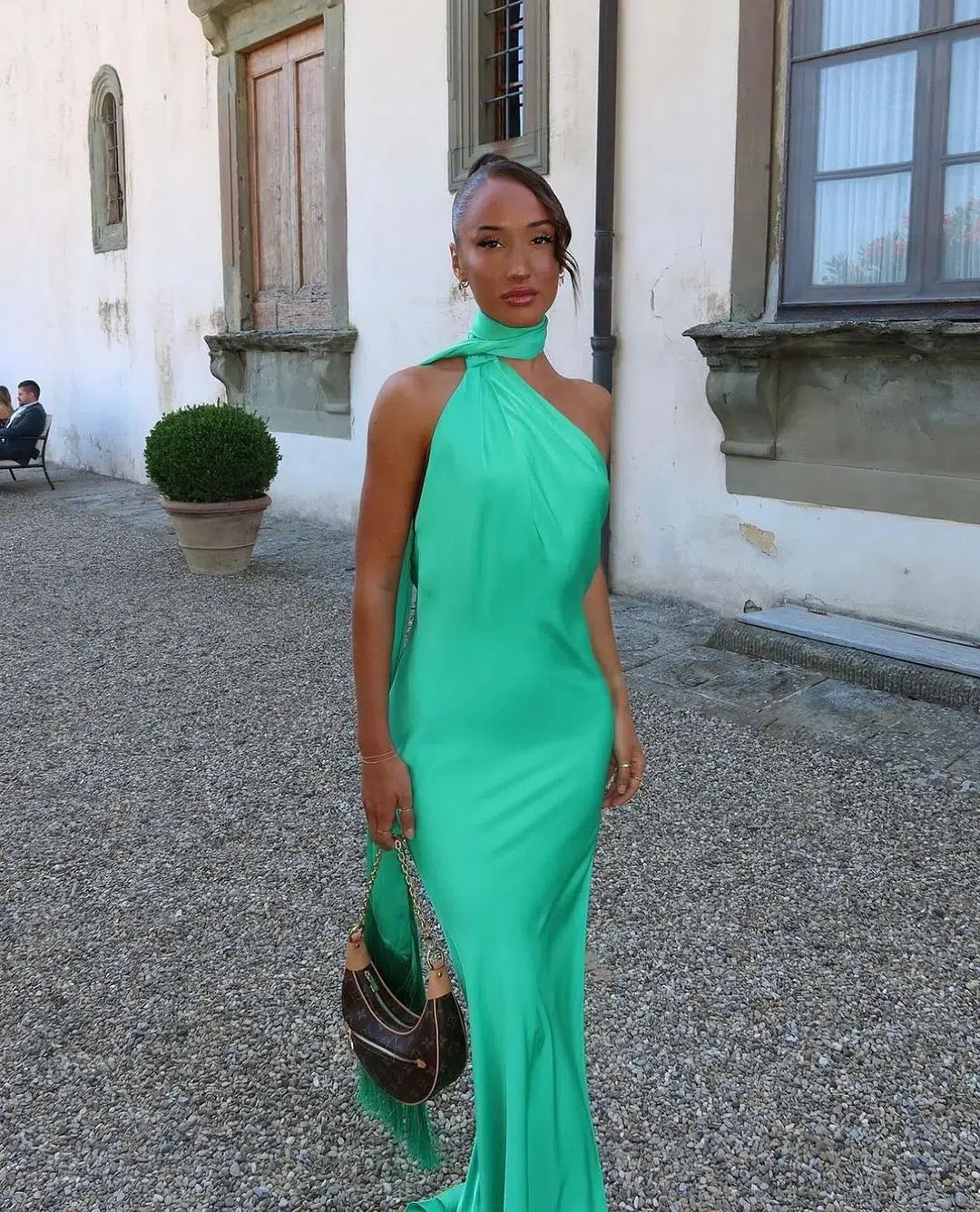 Rat & Boa Azzara Dress Green Size L / AU 12 for rent on The Volte - main image