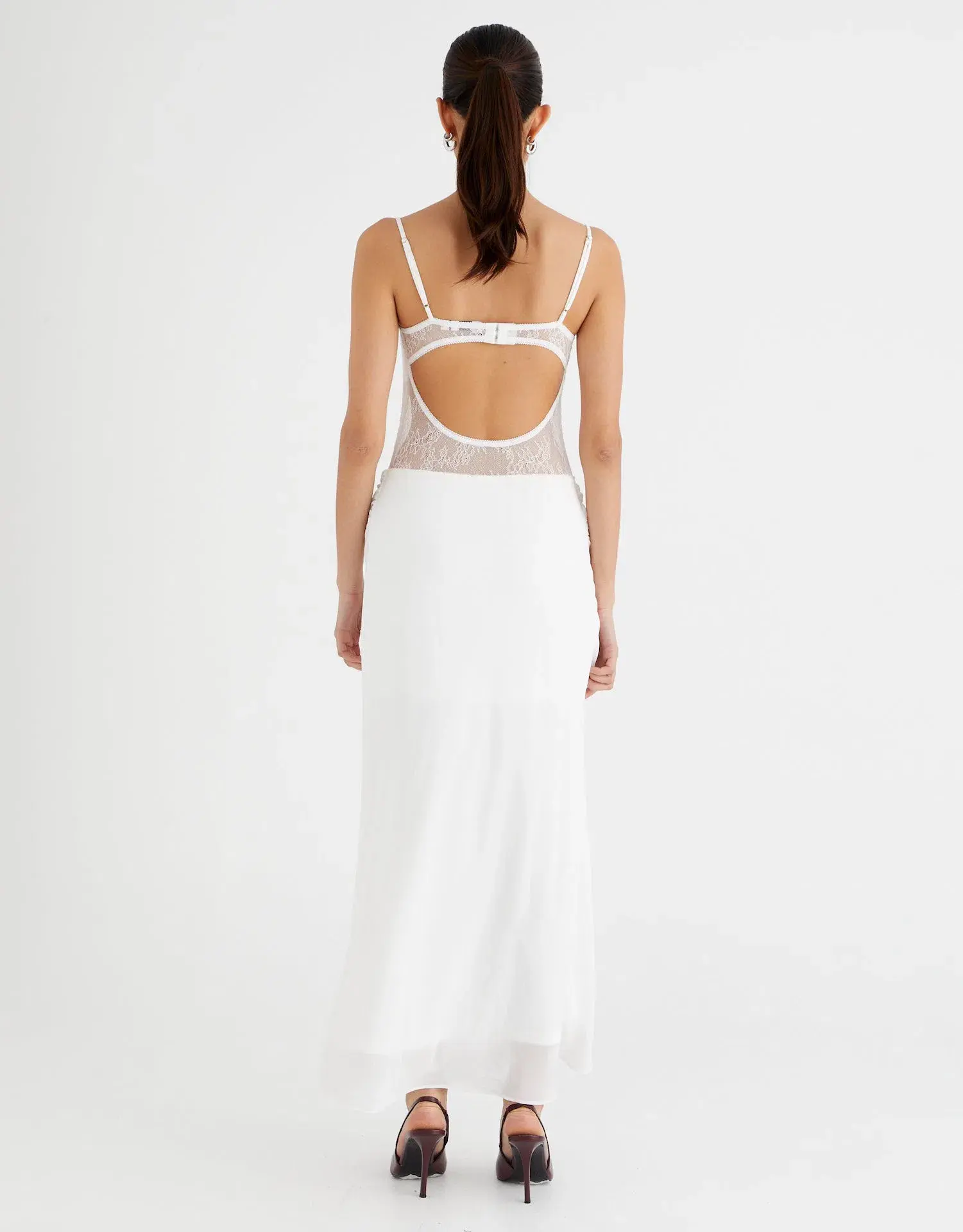 BENNI Gabriel Maxi Dress White Size S / AU 8 - Image 2