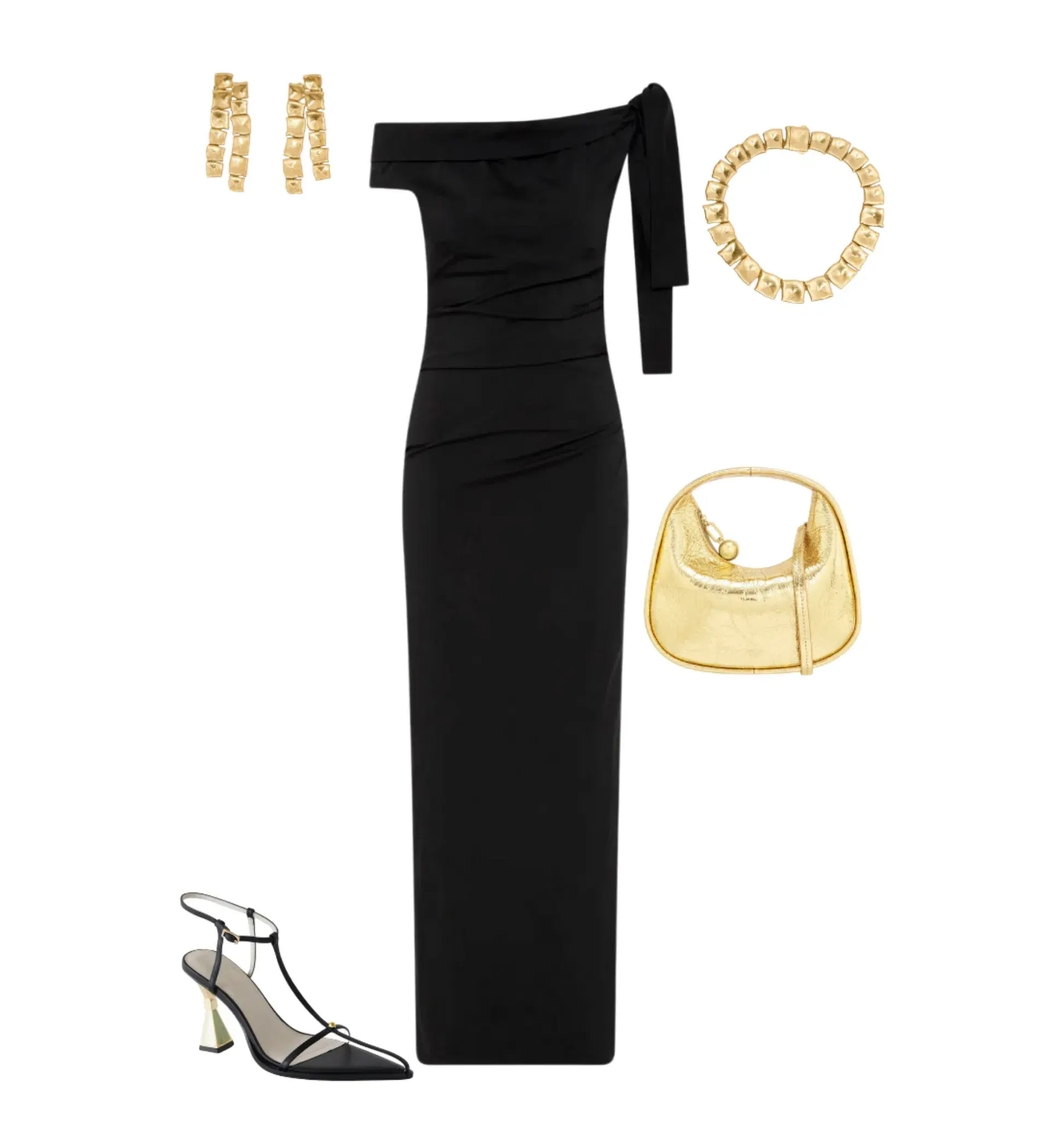 Sir the Label The Dahlia Gown in Black Size 1 /Au 8 - Image 4