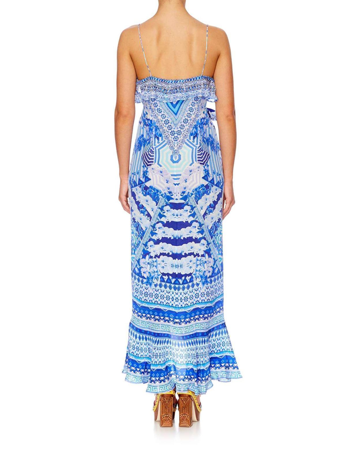 Camilla Throwing Shade Long Wrap Dress Size 8 - Image 2