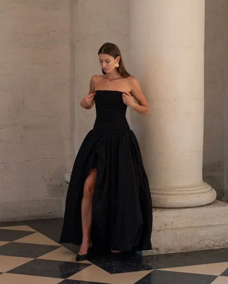 Aje Violette Bubble Hem Maxi Dress  - Image 1