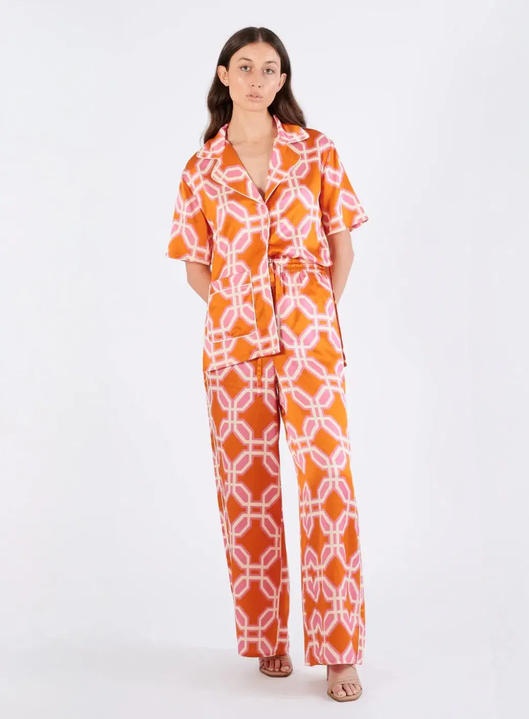 Rachel Gilbert Zila Set Shirt And Pants Both Size 1/Au  8 - Image 1
