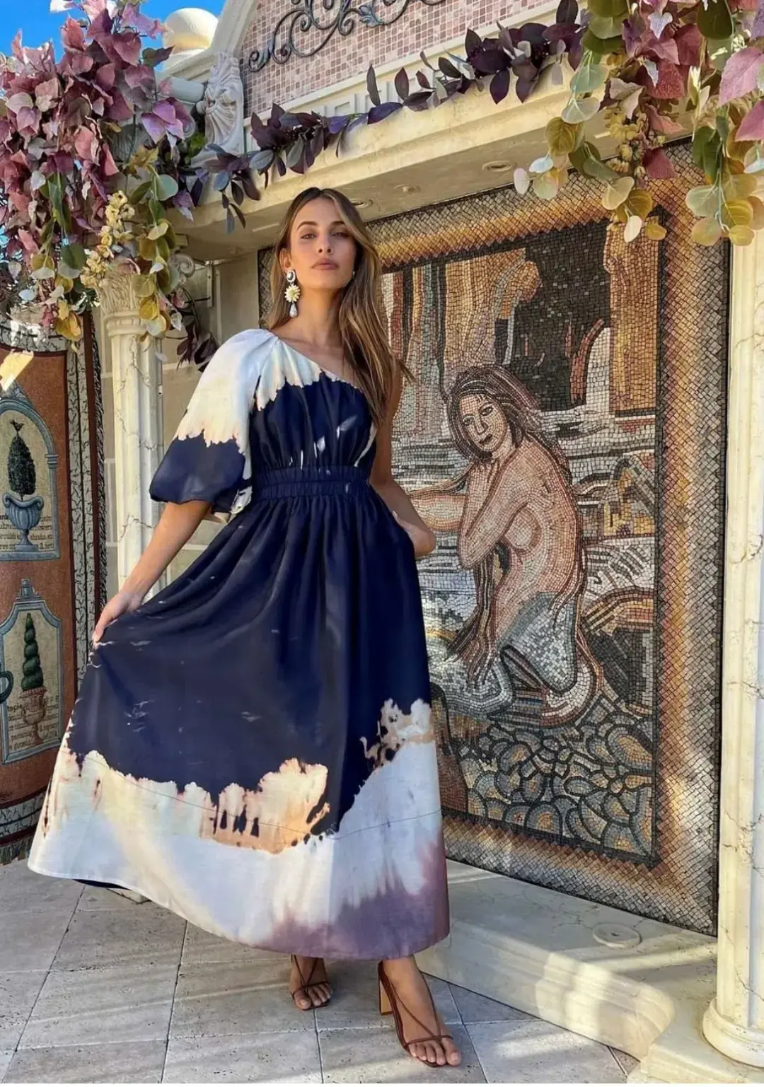 Sheike Vivianne Maxi Dress Multi Size 14 for rent on The Volte - main image