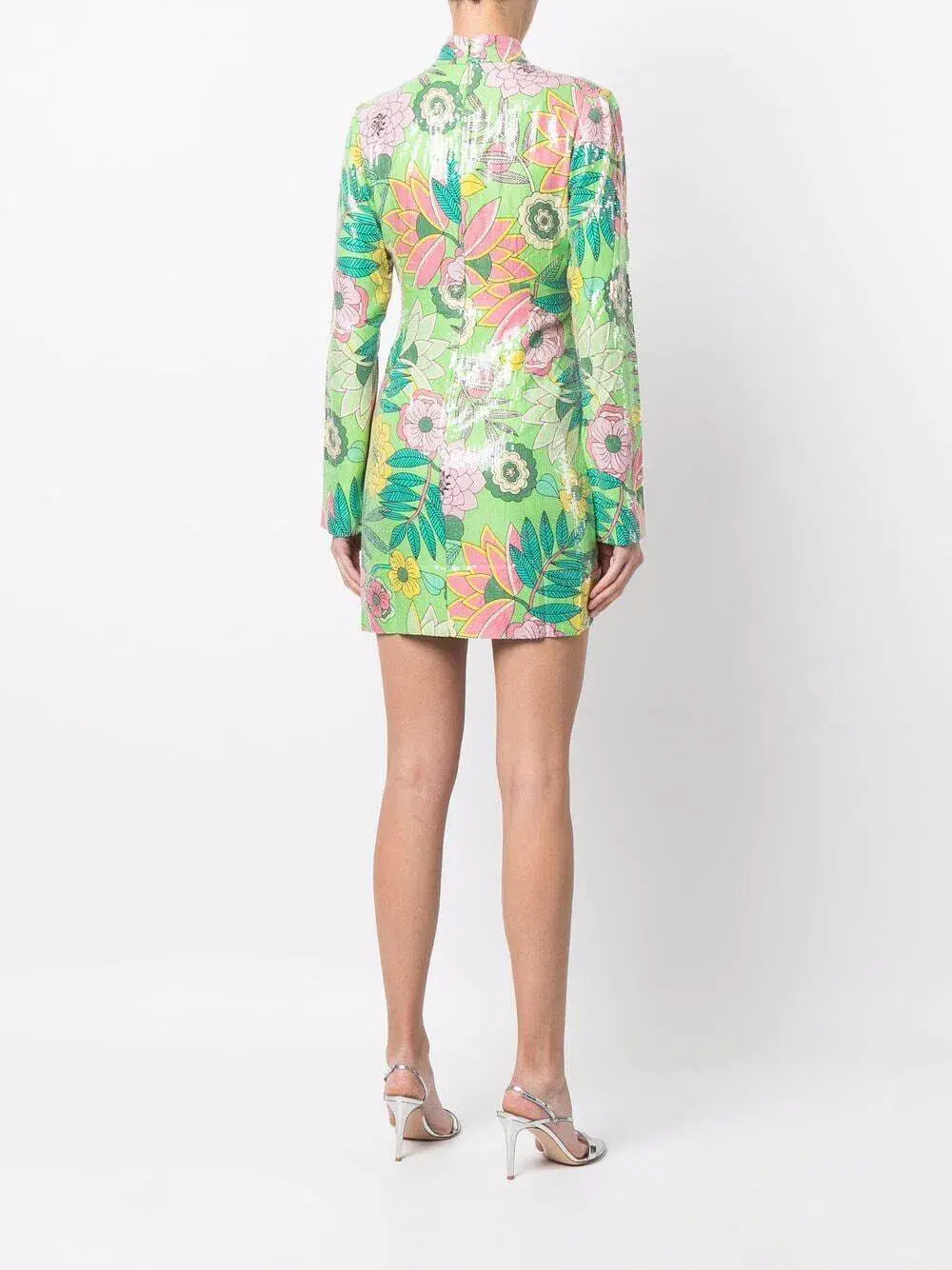 Alice McCall All That Glitters Mini Dress Clover Size AU 10 - Image 3