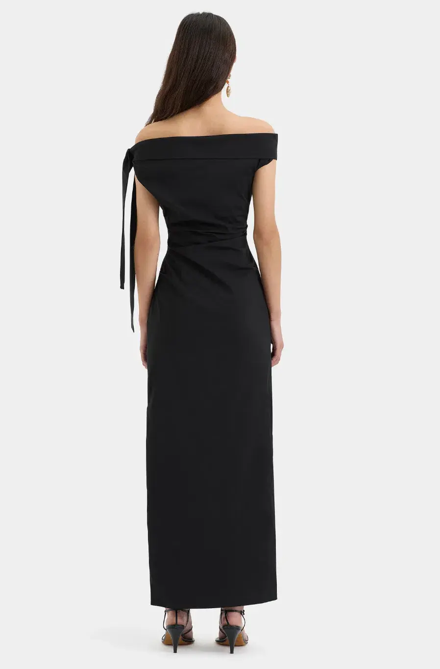 Sir The Label Dahlia Gown Black Size 6 for rent on The Volte - main image