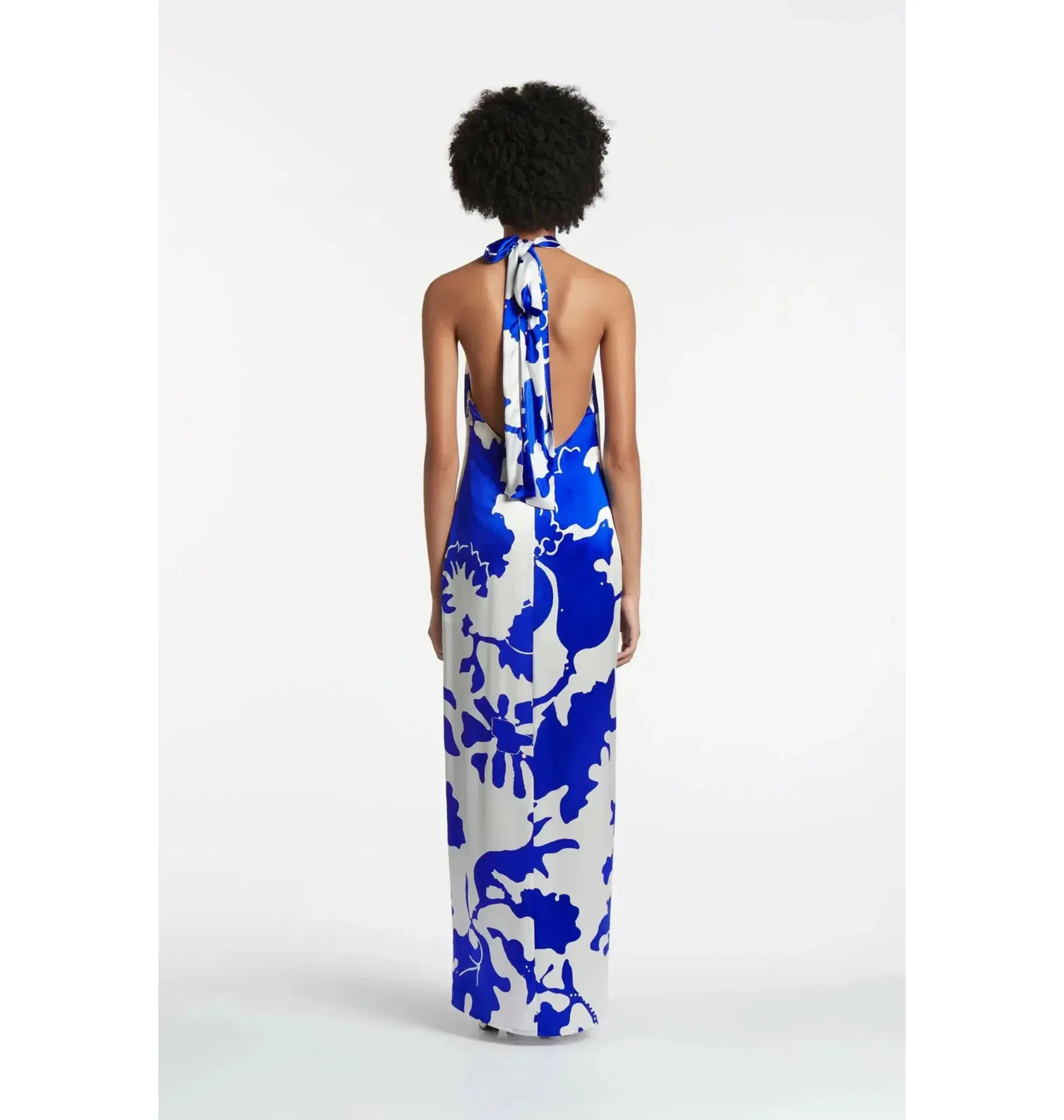 Sir the Label Esme Halter Dress Merce Abstract Print Size AU 6 - Image 2