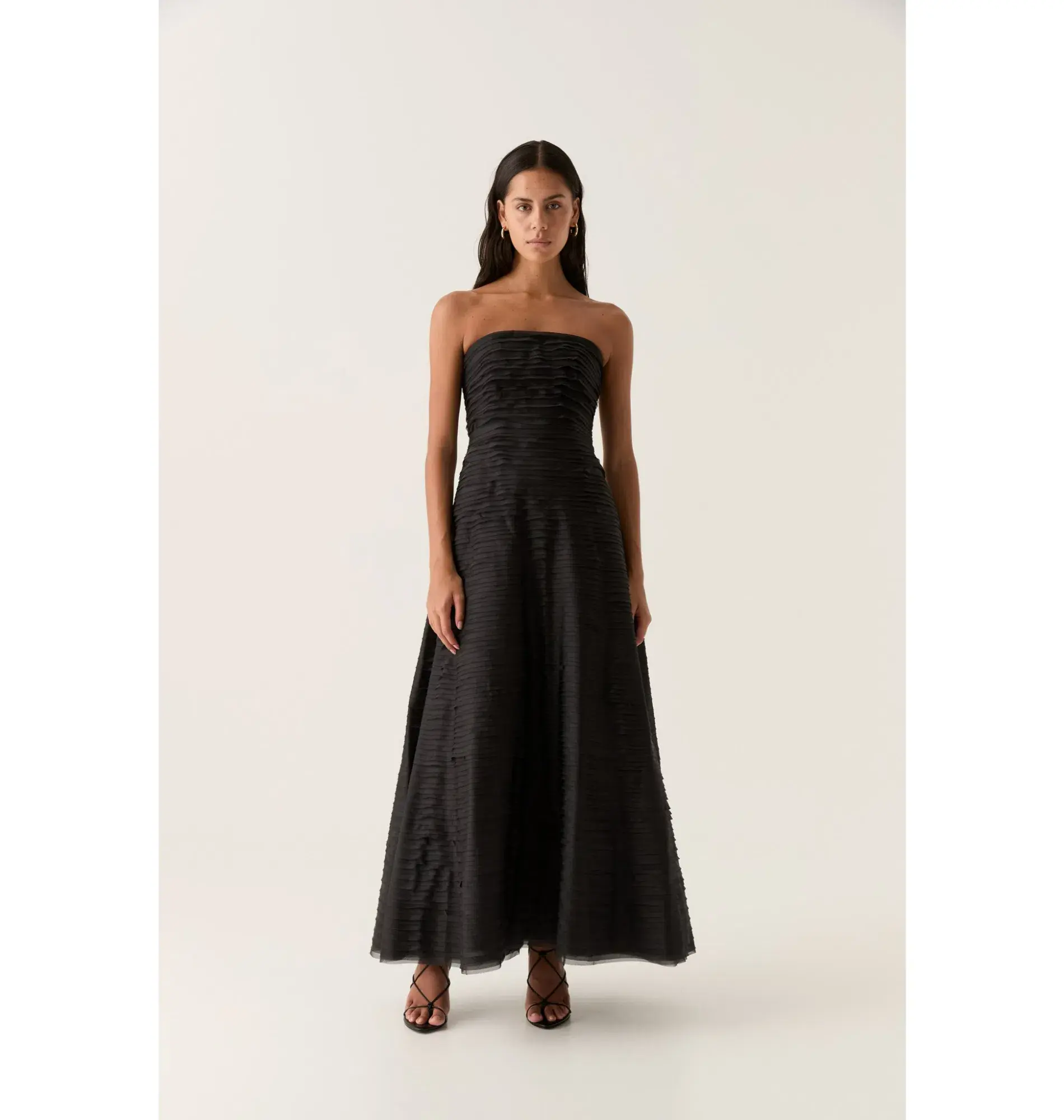 Aje Soundscape Maxi Dress in Black Size AU 10 - Image 1