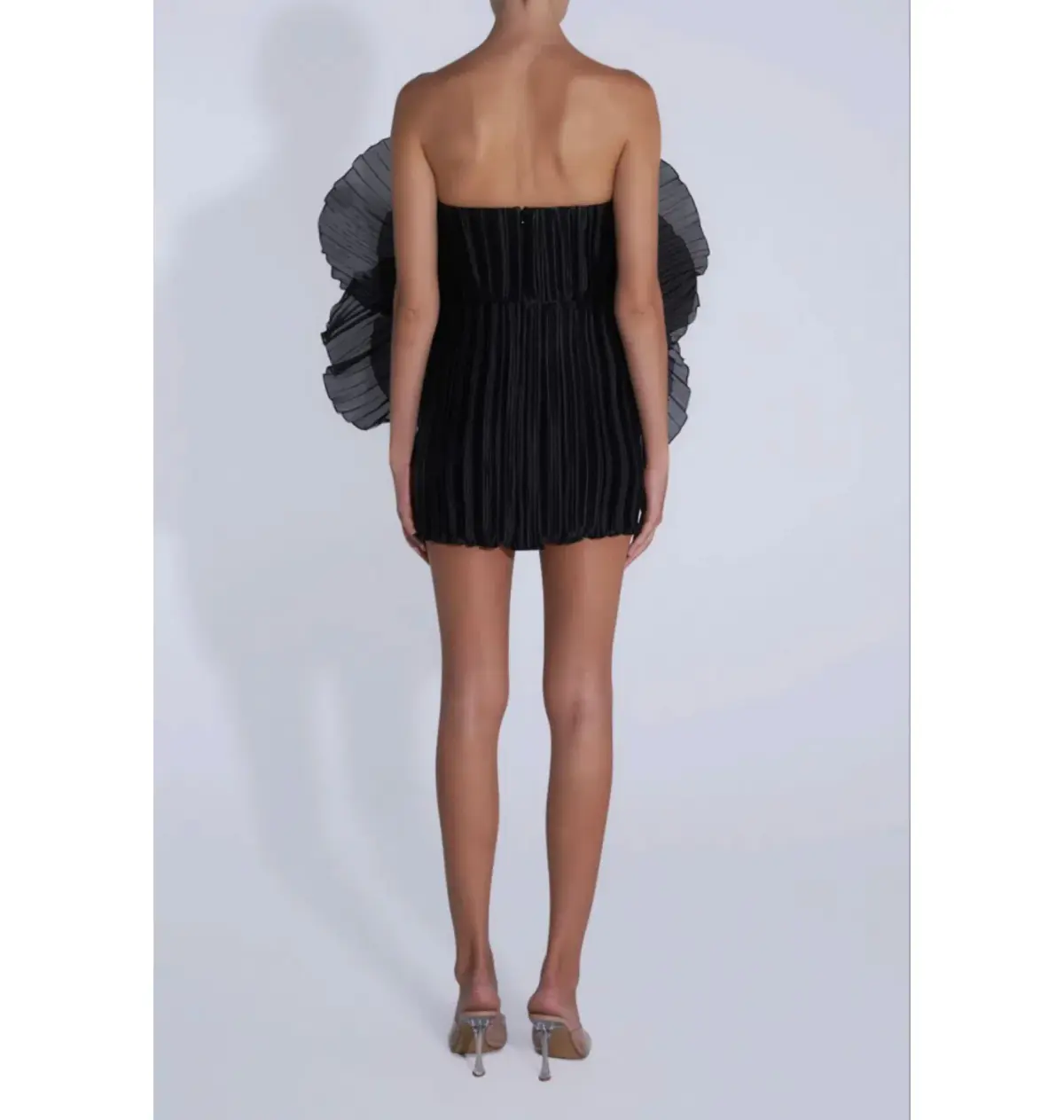 L'idee Fleur Mini Dress Noir Black Size AU 8  - Image 4