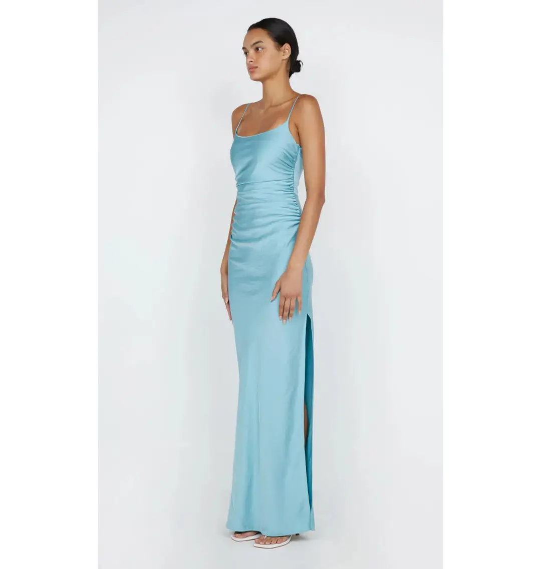 Bec & Bridge Emilia Scoop Neck Dress Duck Egg Size AU 8 for rent on The Volte - main image