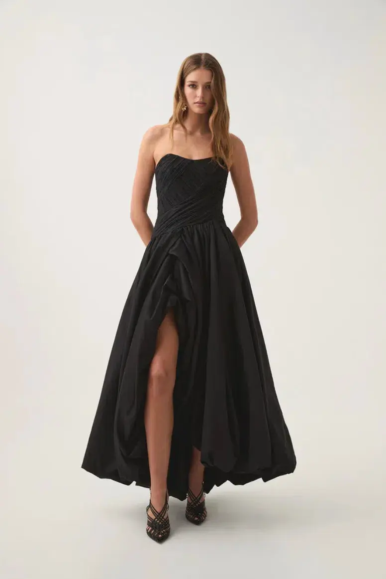 Aje Spatial Maxi Dress Black Size AU 16 - Image 1