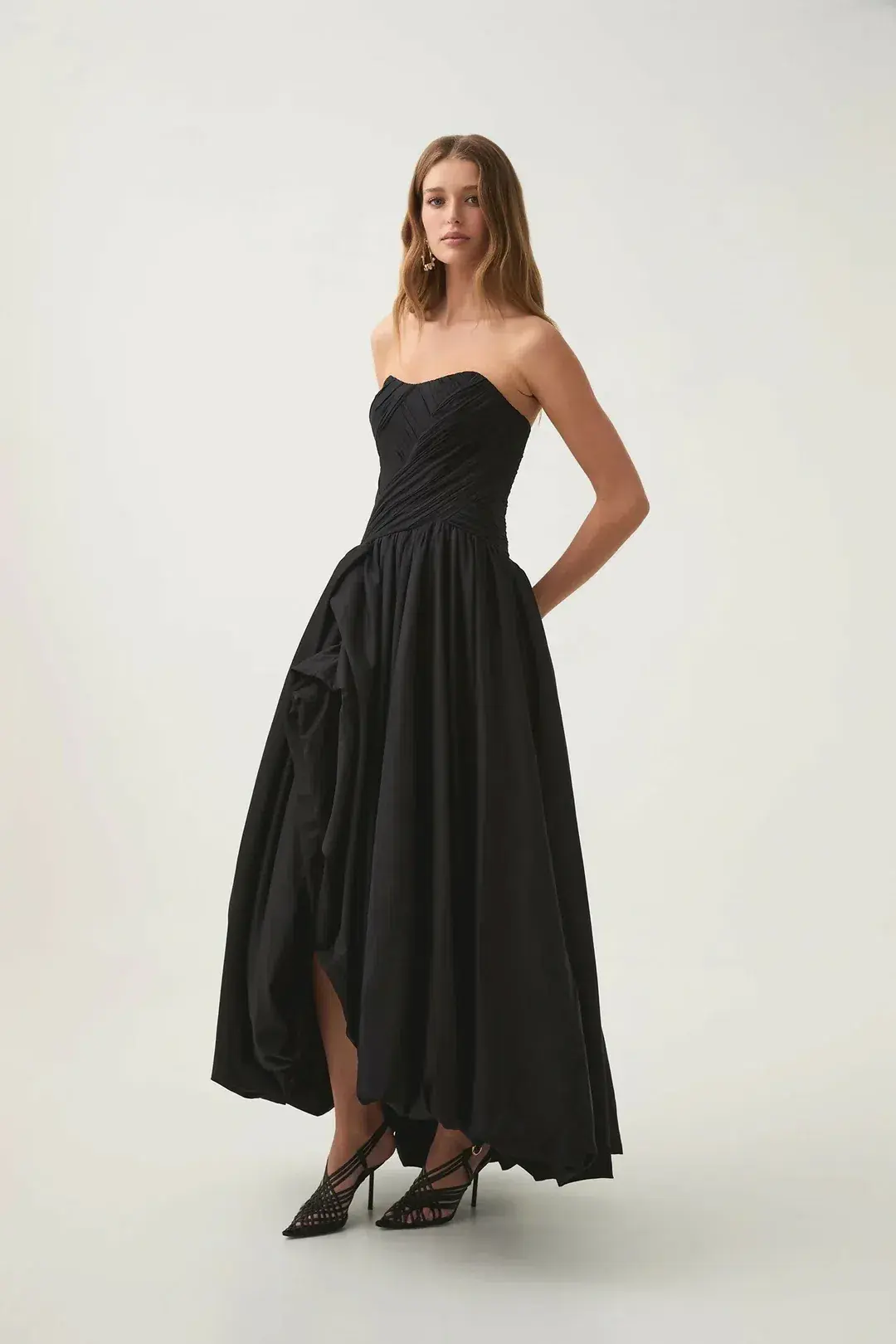 Aje Spatial Maxi Dress Black Size AU 16 - Image 3