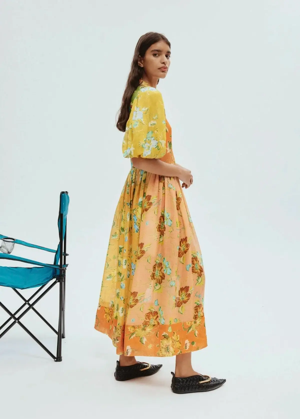 Alemais Hotel Lamu Spliced Shirtdress Floral Size 4 AU/UK (0 US) - Image 3