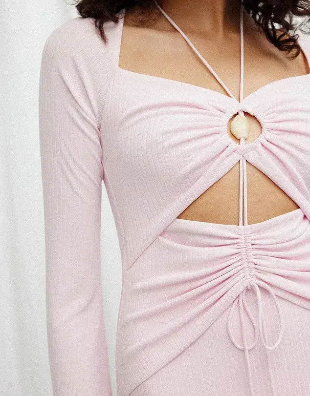 Significant Other Marnie Midi Dress in Lilac Size 8 - Image 2