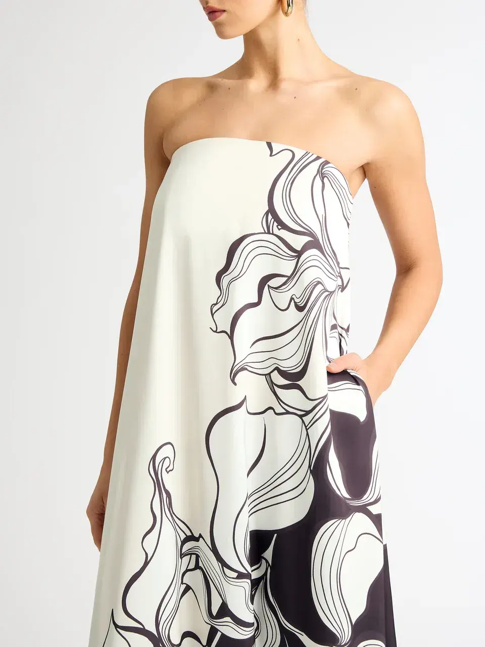 Sheike Tommie Maxi Dress Print Size 6 - Image 2