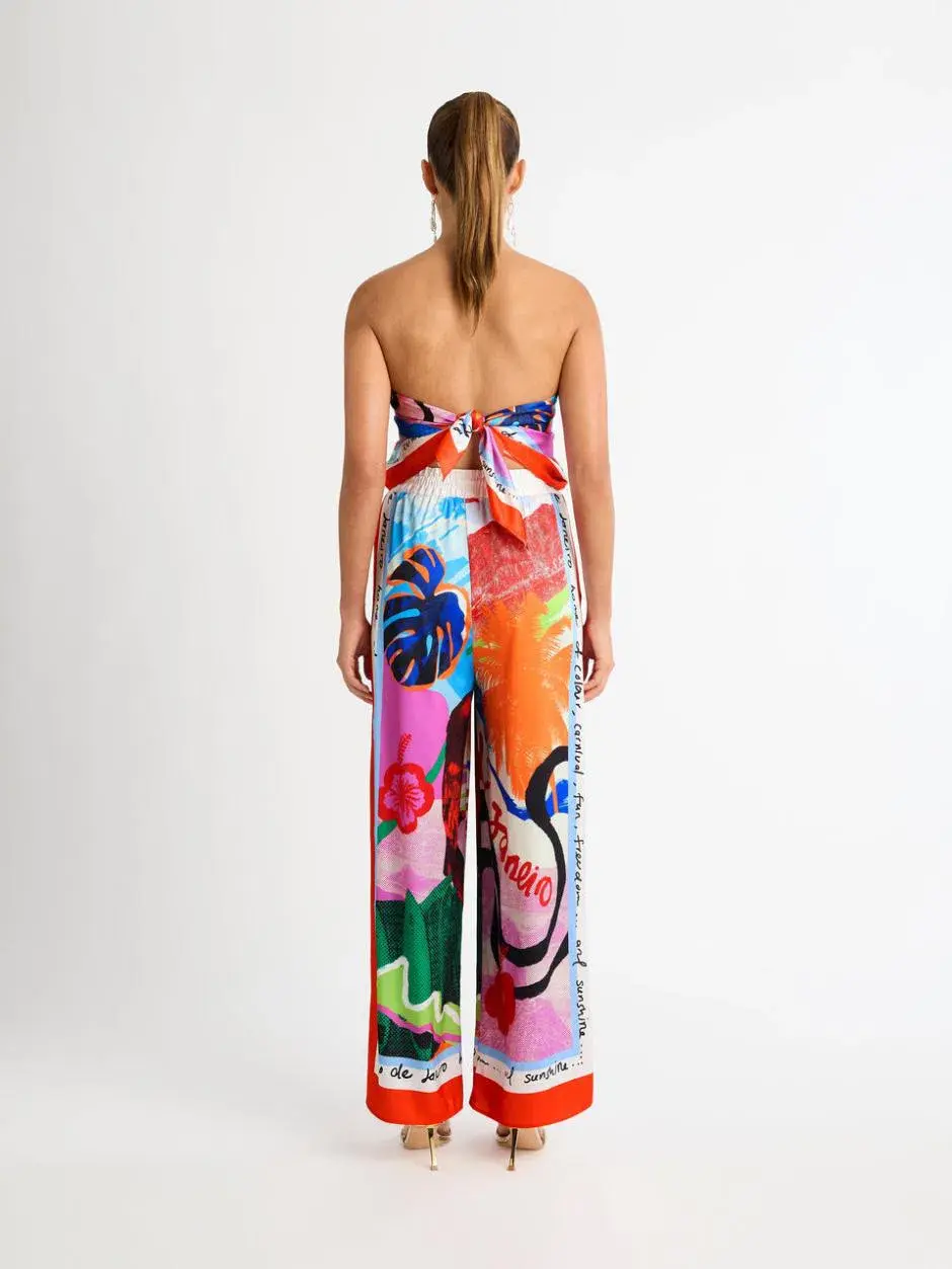 Sheike Rio Scarf Top and Pants Set Print Size 6 - Image 3