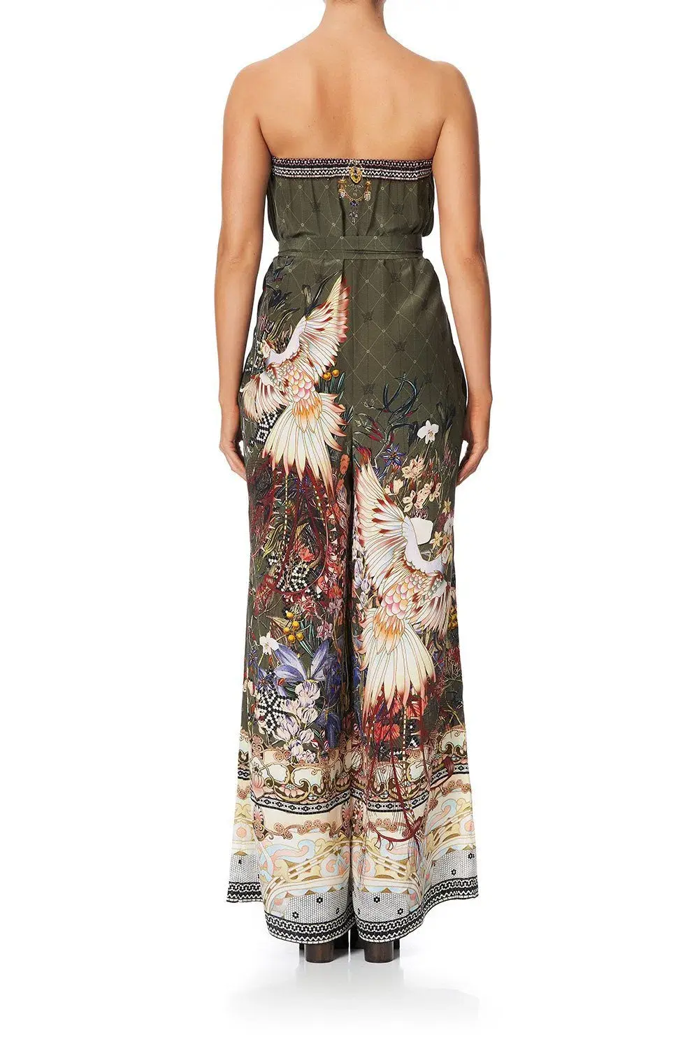 Camilla Watchful Wings Strapless Jumpsuit with D Ring Belt Size XS / AU 8 - Image 3