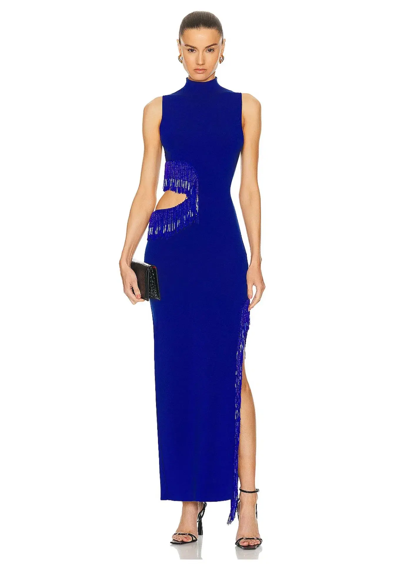 Galvan Beaded Nova Dress in Ocean Size S / AU 8 - Image 1