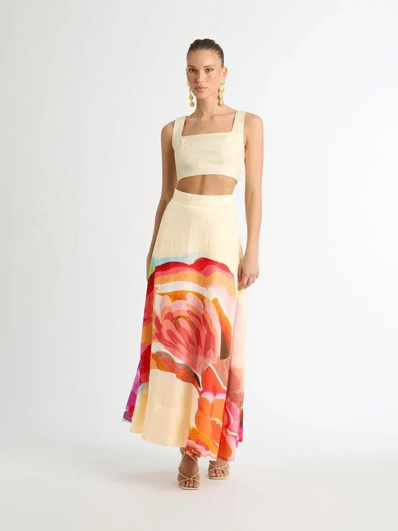 Sheike Camila Floral Maxi Skirt Multi Size S / AU 8  - Image 1