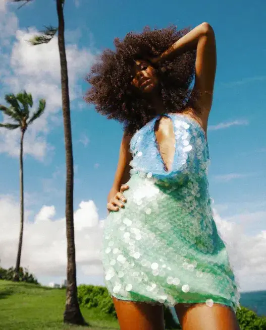 Rat and Boa Kiki Mini Dress Multi Size S / 8 for rent on The Volte - main image