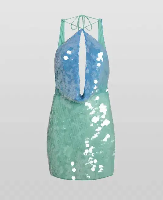 Rat and Boa Kiki Mini Dress Multi Size S / 8 for rent on The Volte - main image