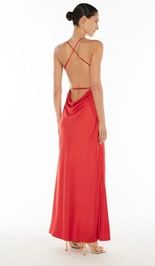 Manning Cartell Saturation Point Slip Dress Red Size 6 - Image 3