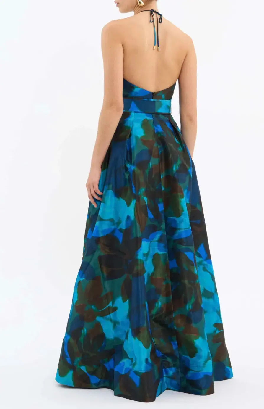 Rebecca Vallance Night Shade Gown Print Size 4  - Image 3
