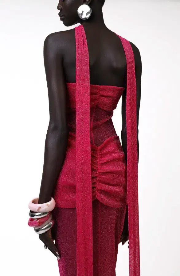 Khanums Kesca Maxi Gown Pink Size S / 8 - Image 6