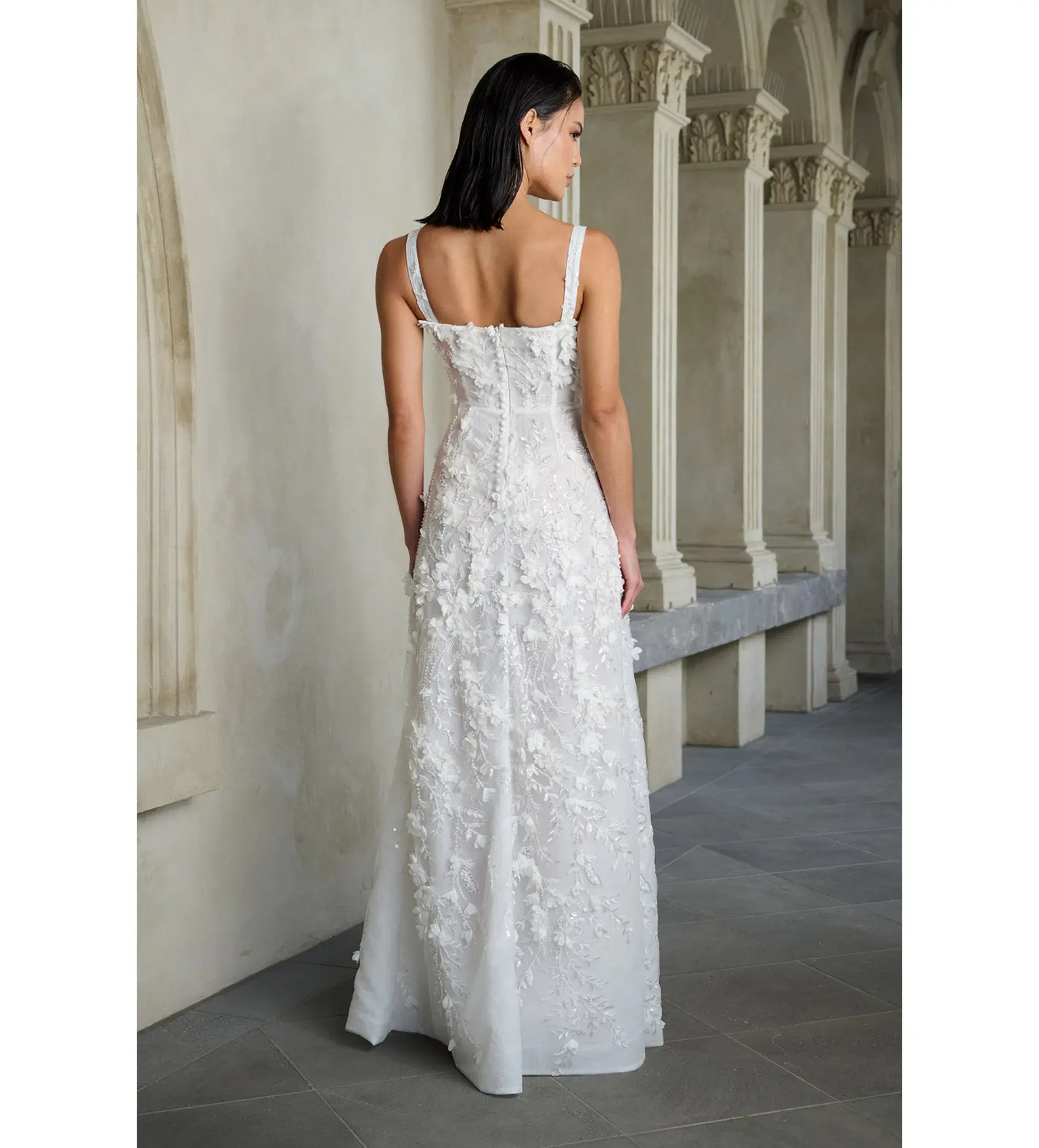 Eliya the Label Jacinda Gown White Size S/Au 8  - Image 2