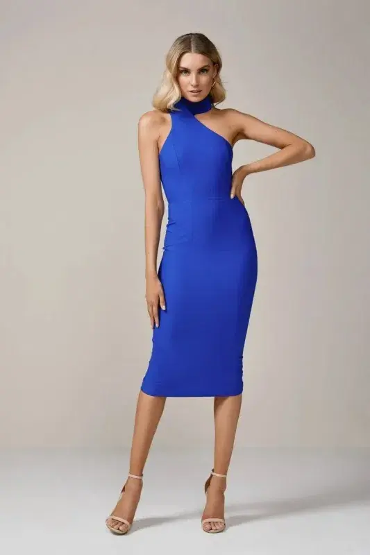 Elle Zeitoune Harper Dress Blue Size AU 10 - Image 1