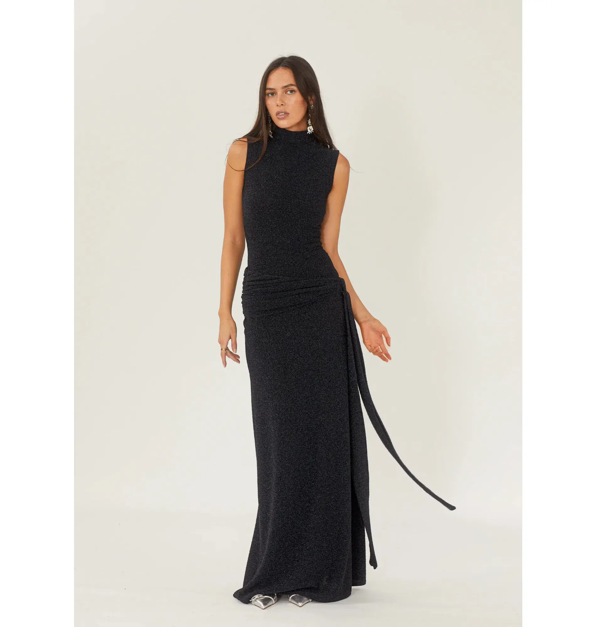 Arcina Ori Monica Maxi Dress Midnight Blue Size XS / AU 6  - Image 2
