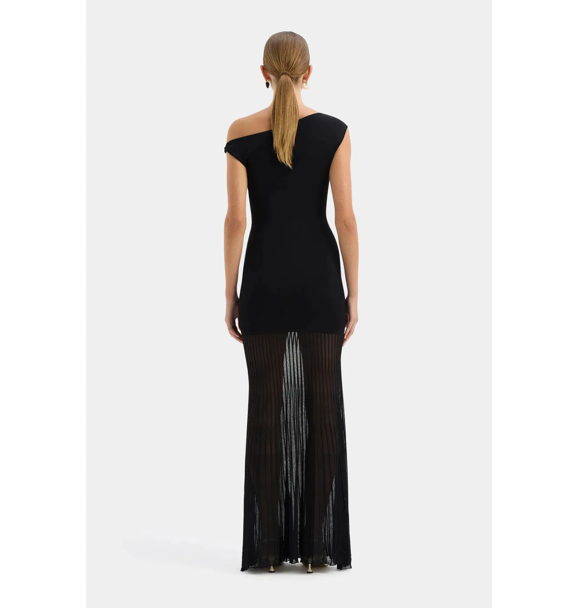 Sir The Label Indigo Twist Maxi Dress Black Size 1 / AU 8  - Image 4